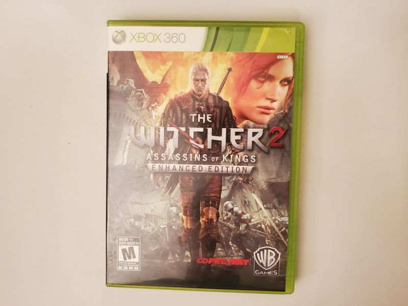 Microsoft Xbox 360 The Witcher 2 Assassins of Kings Enhanced Edition video game
