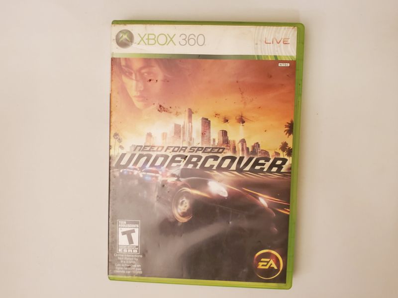 Microsoft Xbox 360 Need for Speed Undercover video game
