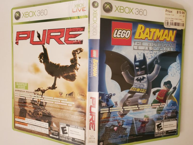 Microsoft Xbox 360 PURE LEGO Batman The Videogame video game