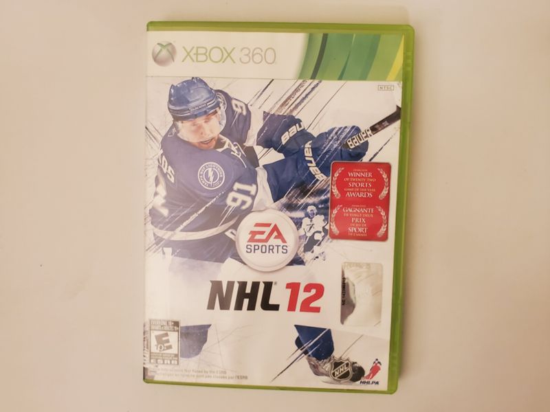 Microsoft Xbox 360 NHL 12 video game