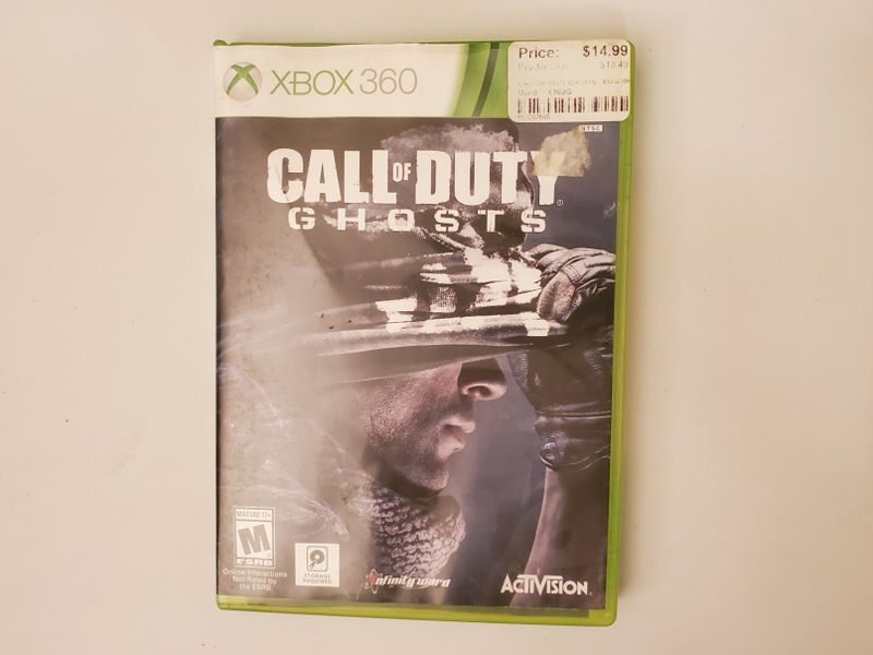 Microsoft Xbox 360 Call of Duty Ghosts video game