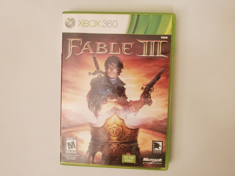 Microsoft Xbox 360 Fable III (Not For Resale) video game