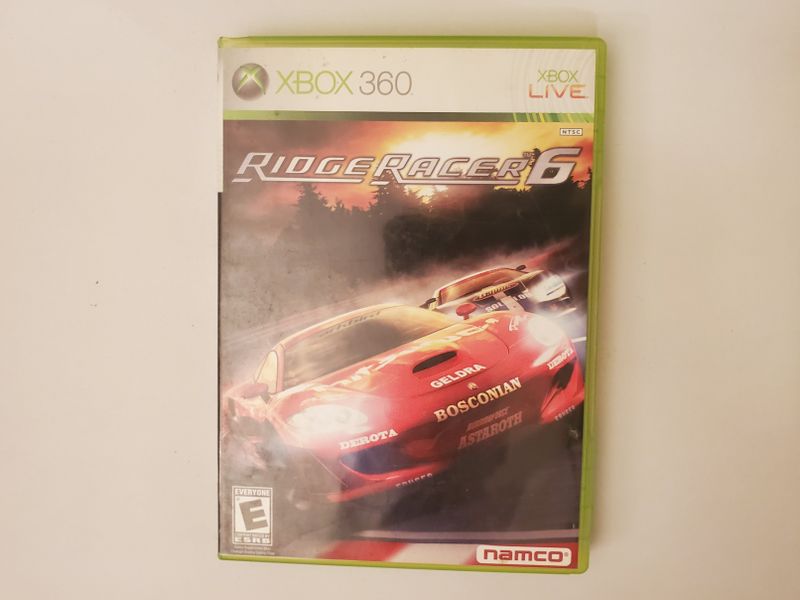 Microsoft Xbox 360 Ridge Racer 6 video game
