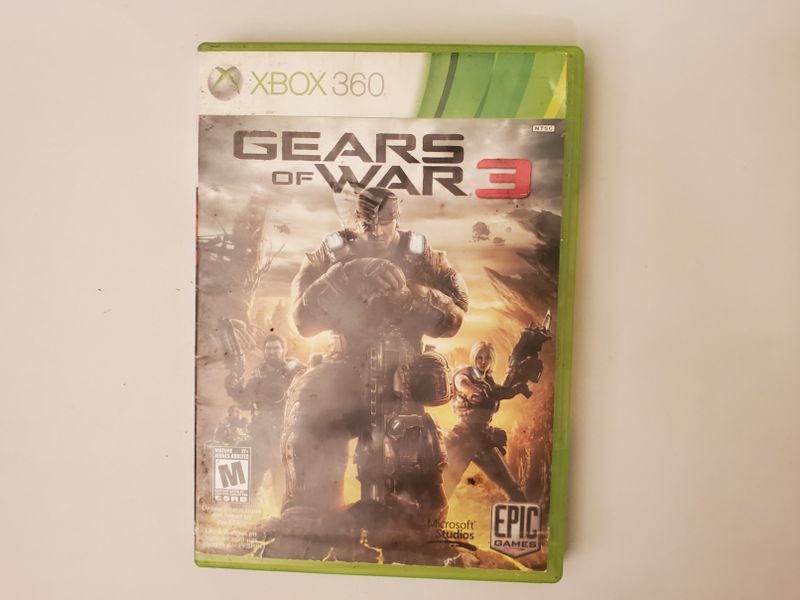 Microsoft Xbox 360 Gears of War 3 video game