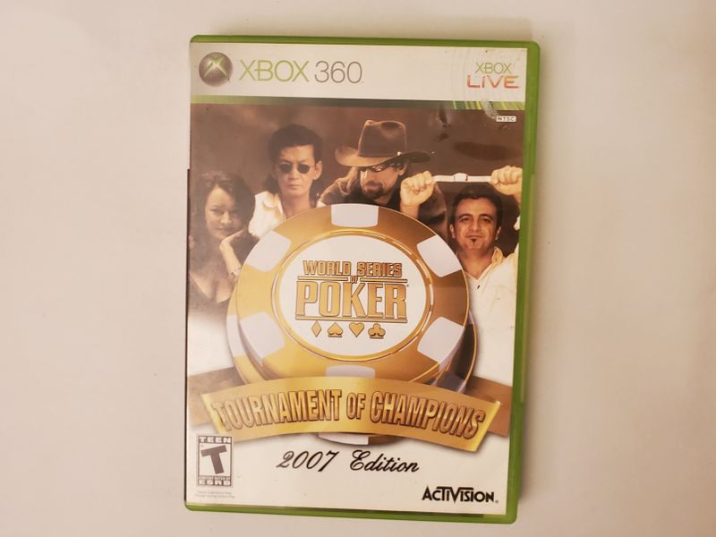 Microsoft Xbox 360 World Series of Poker Tournament of Champions 2007 video game