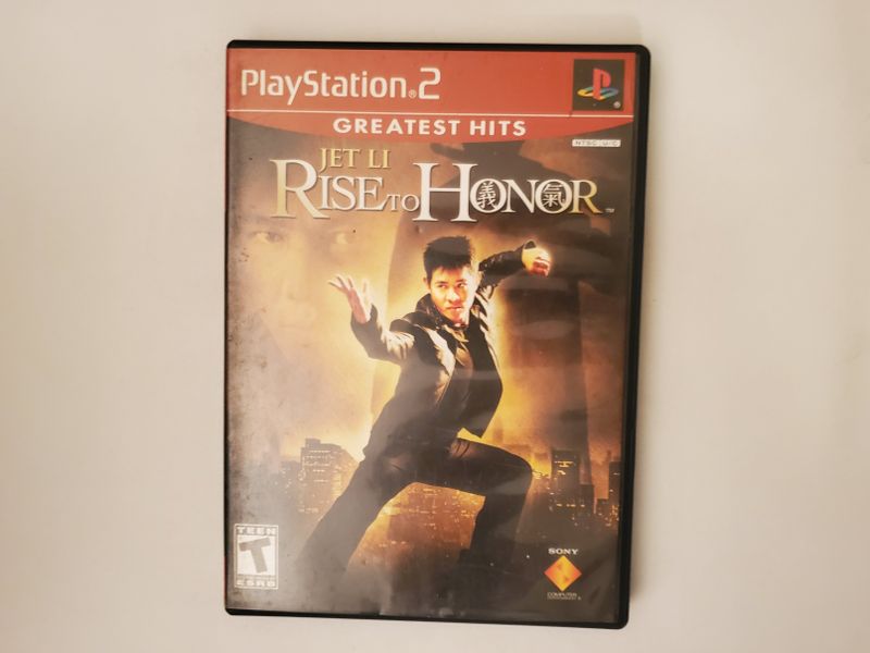 Sony PlayStation 2 Jet Li Rise to Honor Greatest Hits video game