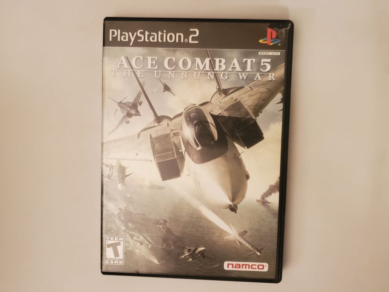 Sony PlayStation 2 Ace Combat 5 The Unsung War video game