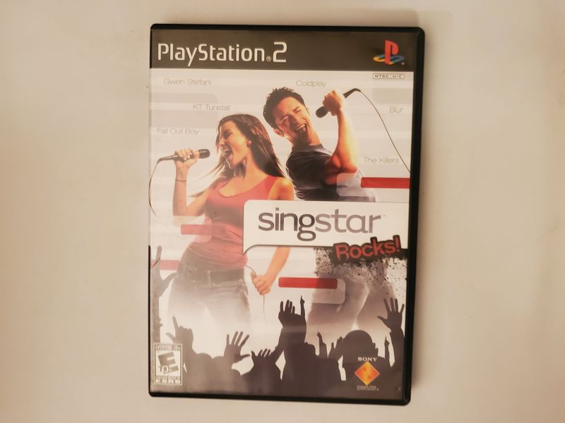 Sony Playstation 2 Singstar Rocks! video game