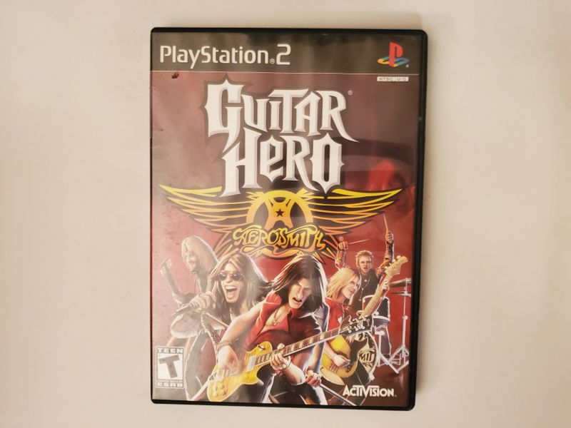 Sony Playstation 2 Guitar Hero Aerosmith video game