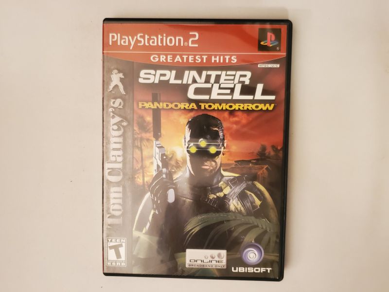 Sony PlayStation 2 Tom Clancy's Splinter Cell: Pandora Tomorrow (Greatest Hits) video game