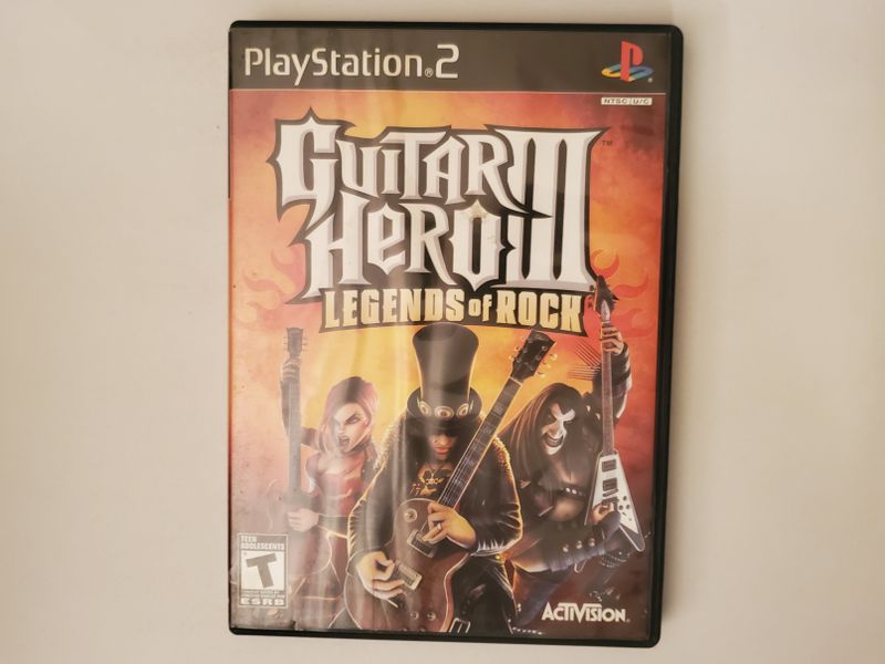 Sony PlayStation 2 Guitar Hero III Legends of Rock video game