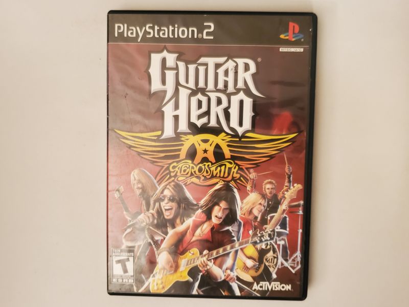 Sony Playstation 2 Guitar Hero Aerosmith video game
