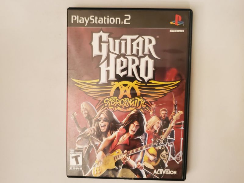 Sony Playstation 2 Guitar Hero Aerosmith video game