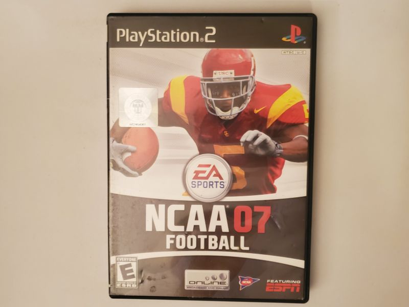 Sony PlayStation 2 NCAA 07 Football video game