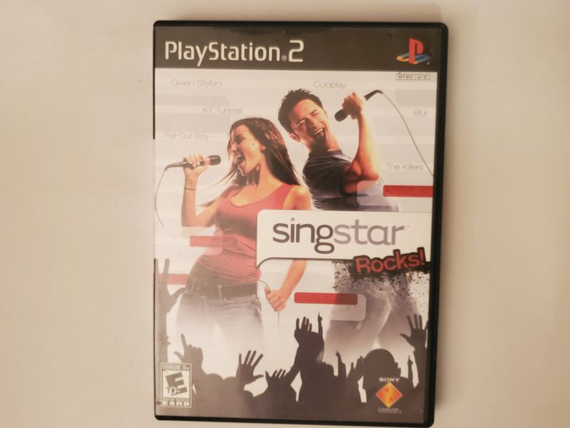 Sony Playstation 2 Singstar Rocks! video game
