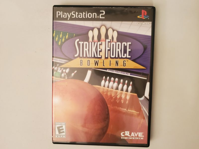 Sony PlayStation 2 Strike Force Bowling video game