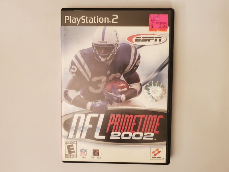 Sony PlayStation 2 ESPN NFL Primetime 2002 video game