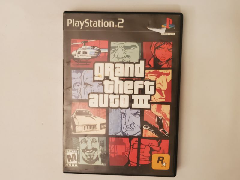 Sony PlayStation 2 Grand Theft Auto III video game