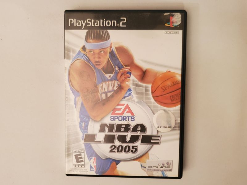 Sony Playstation 2 NBA Live 2005 video game