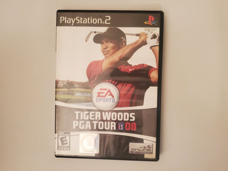Sony Playstation 2 Tiger Woods PGA Tour 08 video game