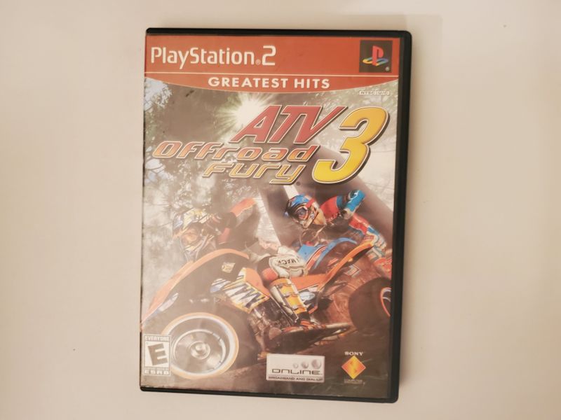 Sony PlayStation 2 ATV Offroad Fury 3 Greatest Hits video game