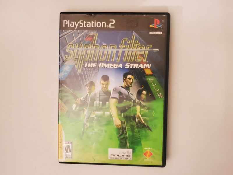 Sony PlayStation 2 Syphon Filter The Omega Strain video game