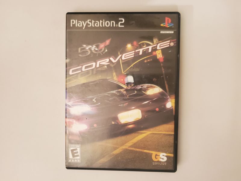 Sony Playstation 2 Corvette video game