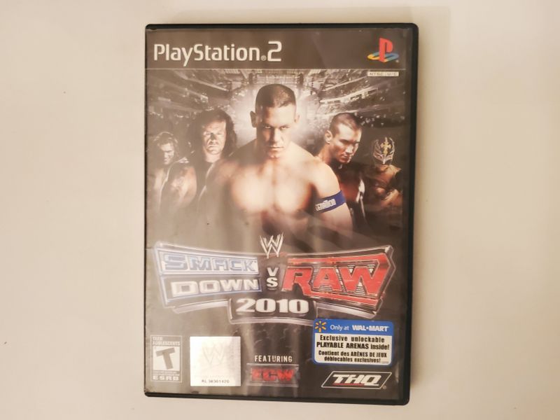 Sony PlayStation 2 WWE SmackDown vs. Raw 2010 video game
