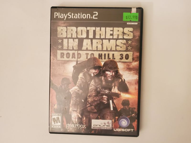 Sony PlayStation 2 Brothers In Arms Road to Hill 30 video game