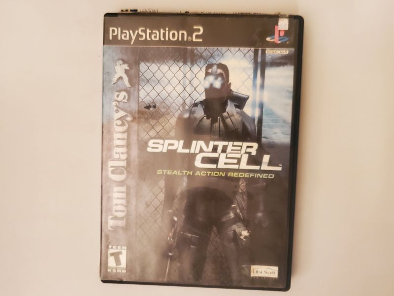 Sony PlayStation 2 Tom Clancy's Splinter Cell video game