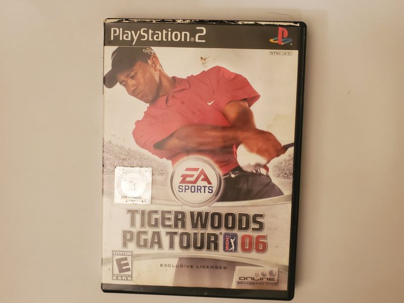 Sony PlayStation 2 Tiger Woods PGA Tour 06 video game