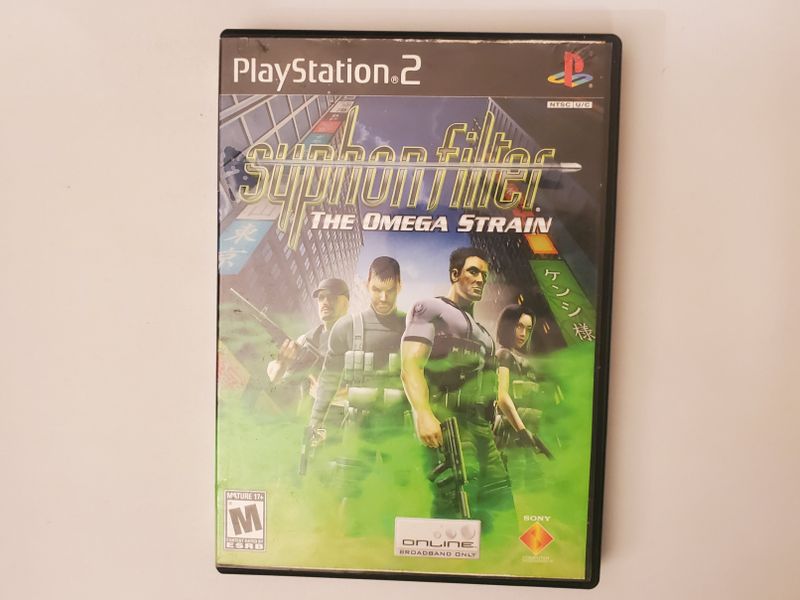 Sony PlayStation 2 Syphon Filter The Omega Strain video game