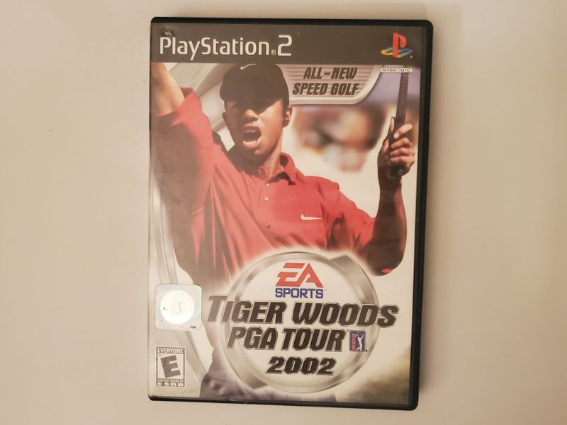 Sony Playstation 2 Tiger Woods PGA Tour 2002 video game