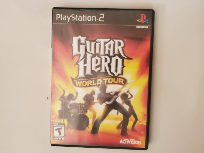Sony Playstation 2 Guitar Hero World Tour video game