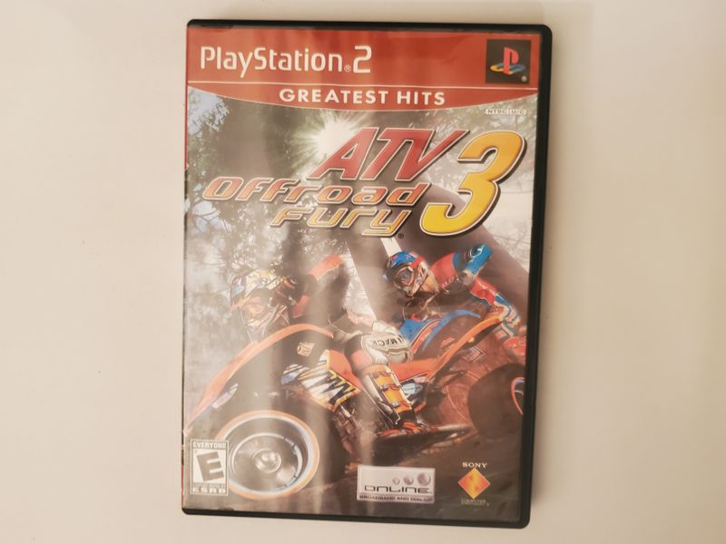 Sony PlayStation 2 ATV Offroad Fury 3 Greatest Hits video game