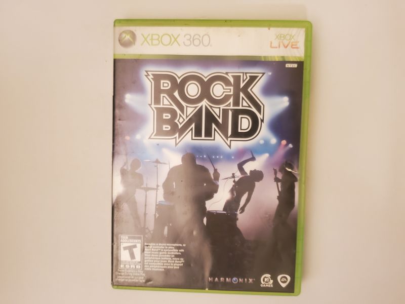 Microsoft Xbox 360 Rock Band video game
