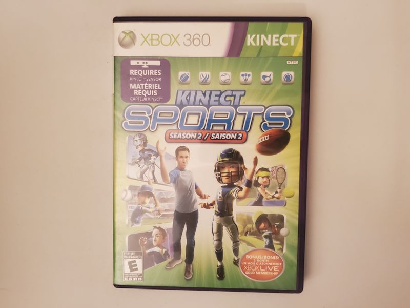 Microsoft Xbox 360 Kinect Sports Season 2 video game