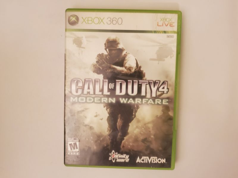 Microsoft Xbox 360 Call of Duty 4  Modern Warfare video game