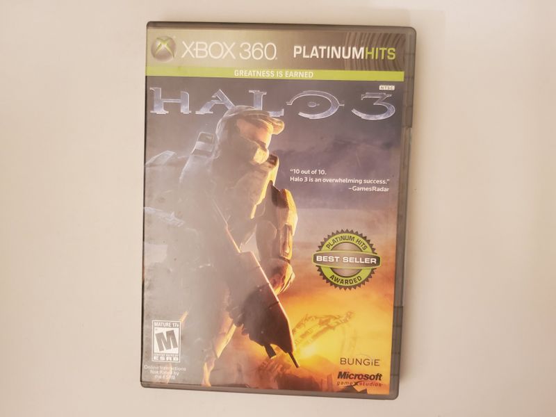 Microsoft Xbox 360 Halo 3 Platinum Hits video game