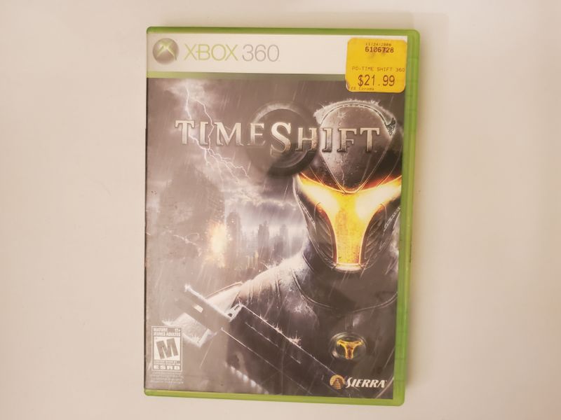 Microsoft Xbox 360 Timeshift video game