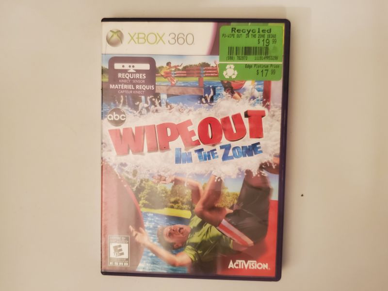 Microsoft Xbox 360 Wipeout In The Zone video game
