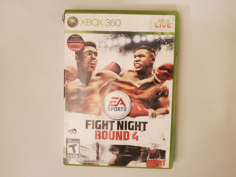 Microsoft Xbox 360 Fight Night Round 4 video game