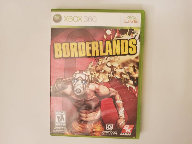 Microsoft Xbox 360 Borderlands video game