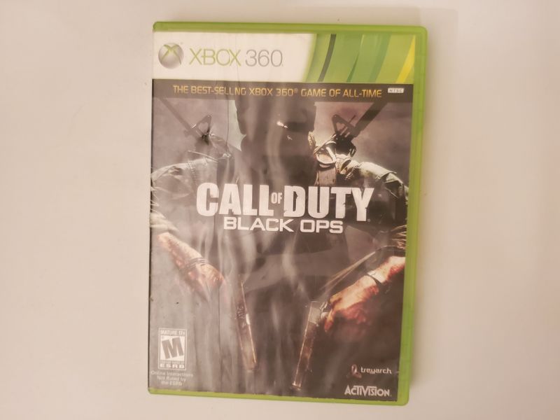 Microsoft Xbox 360 Call of Duty Black Ops video game