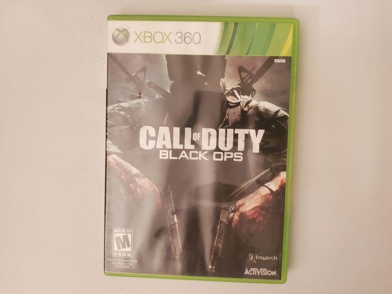 Microsoft Xbox 360 Call of Duty Black Ops video game