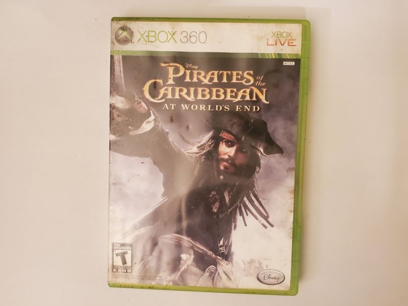 Microsoft Xbox 360 Pirates of the Caribbean At World's End video game