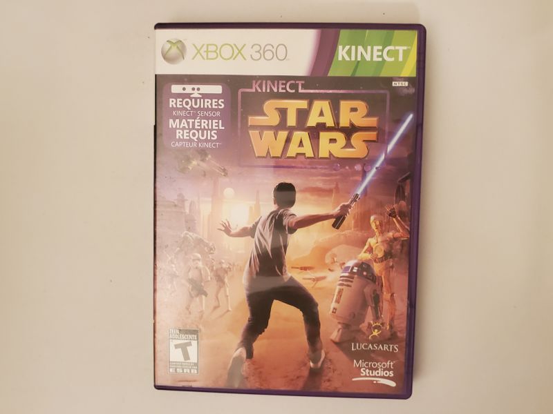 Microsoft Xbox 360 Kinect Star Wars video game