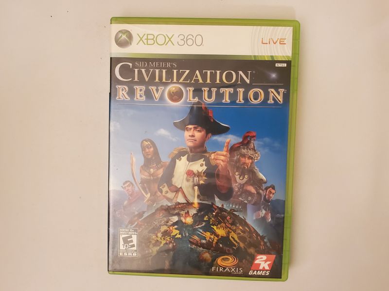 Microsoft Xbox 360 Sid Meier's Civilization Revolution video game
