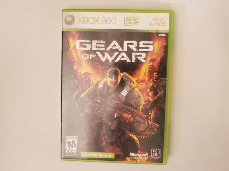Microsoft Xbox 360 Gears of War Not For Resale video game
