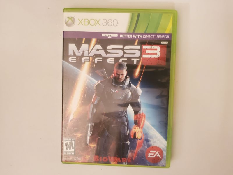 Microsoft Xbox 360 Mass Effect 3 video game